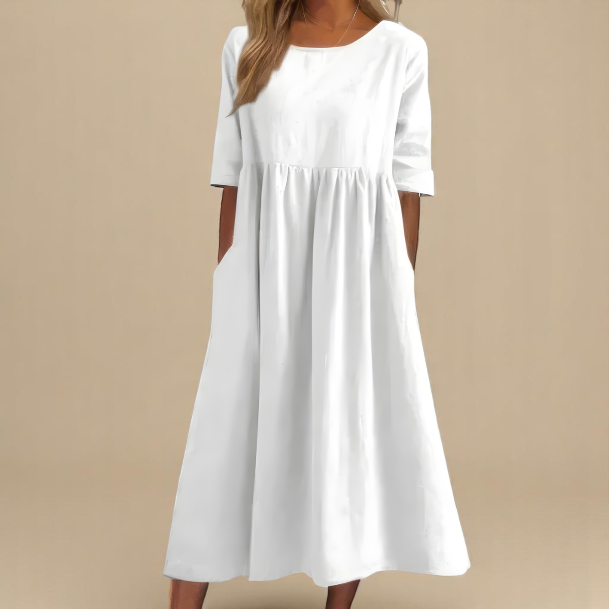 Eléna™ | Soft Cotton Daydress
