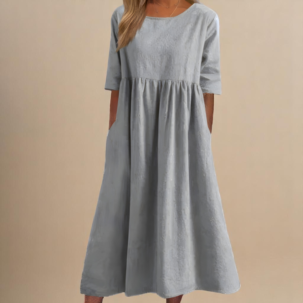 Eléna™ | Soft Cotton Daydress