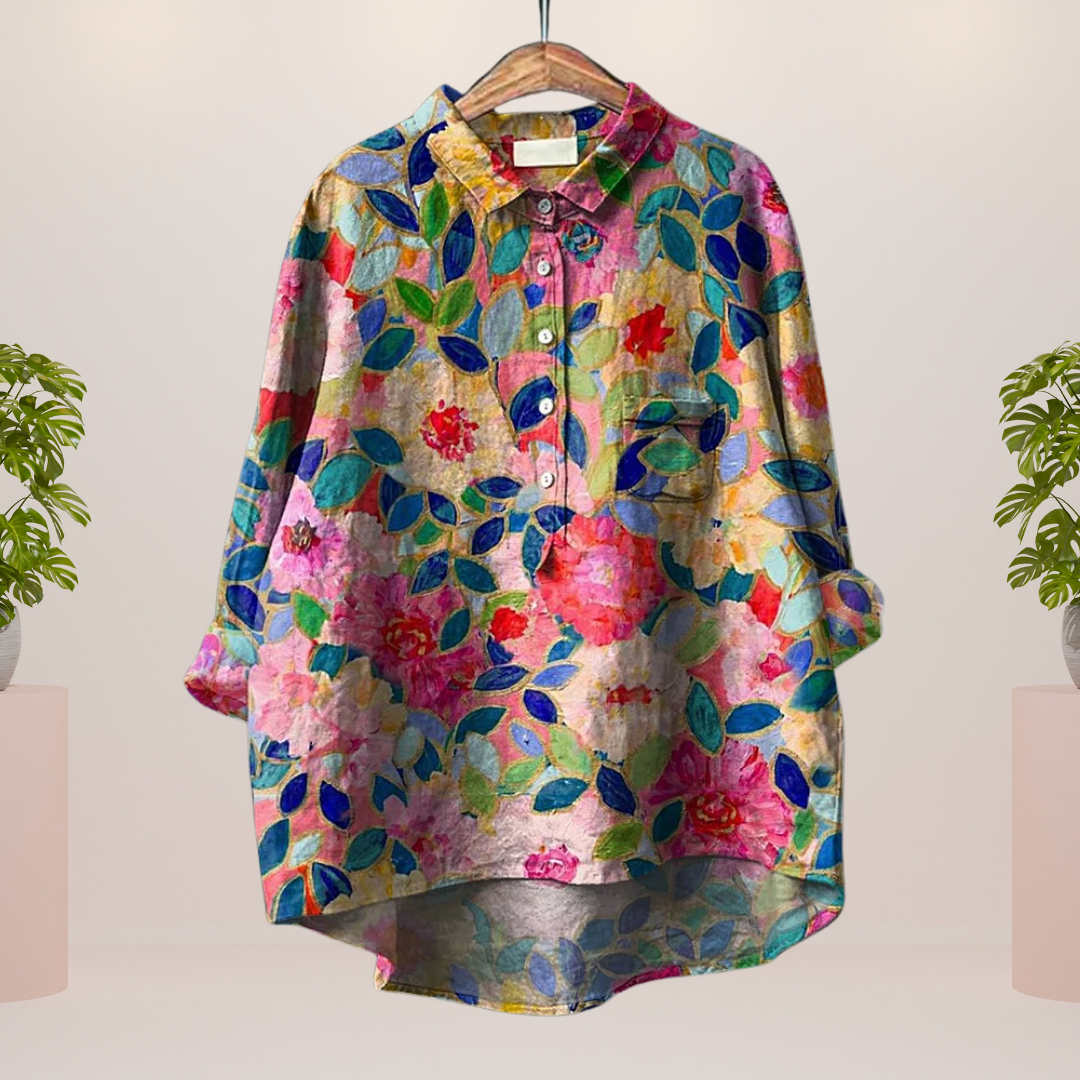 Freya | Trendy Fashionable Printed Art Shirt