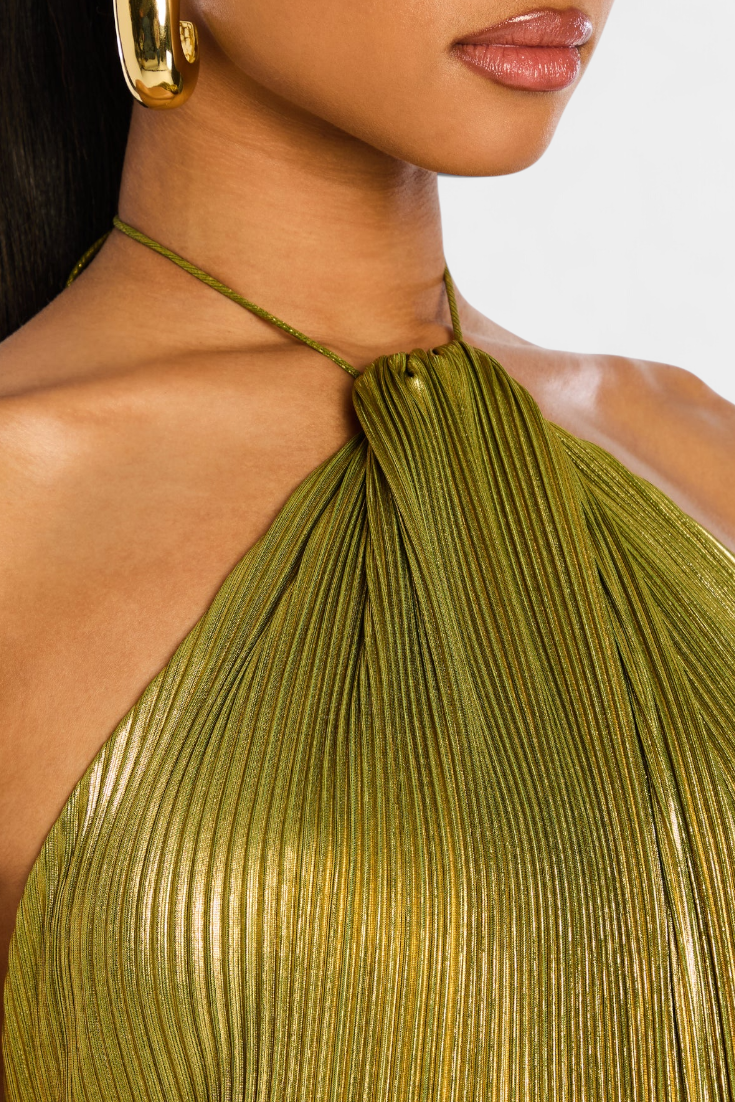 Lorette™ | Liquid Gold Gown