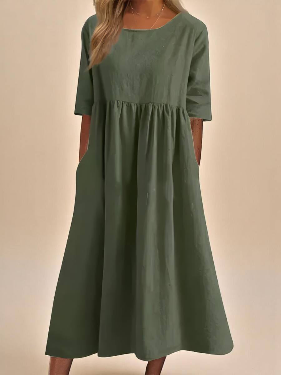 Eléna™ | Soft Cotton Daydress