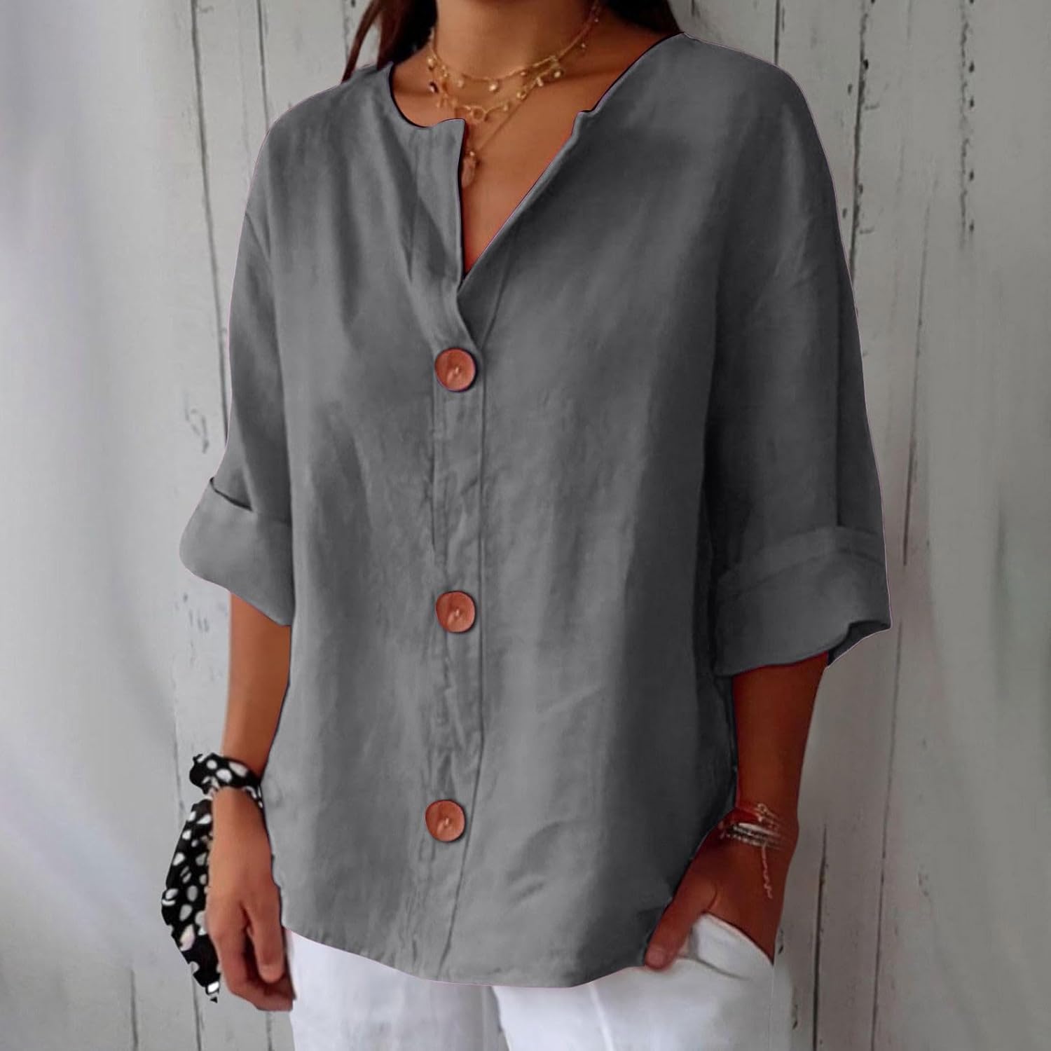 Clara™ | Linen Breeze Top