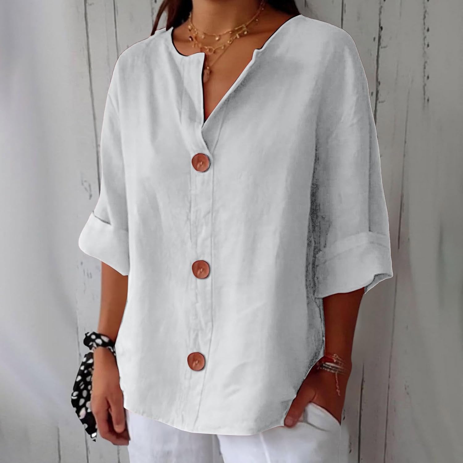 Clara™ | Linen Breeze Top