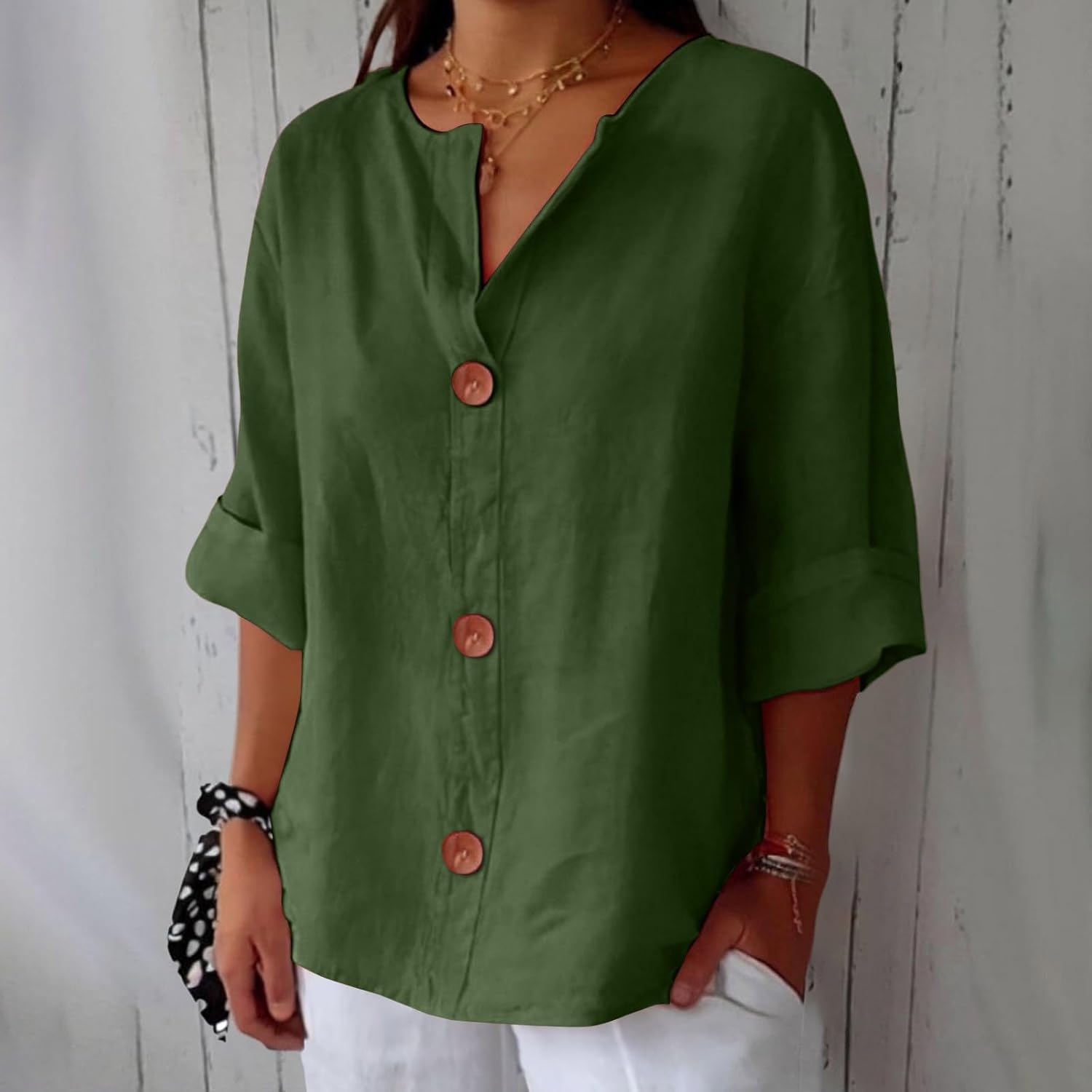 Clara™ | Linen Breeze Top