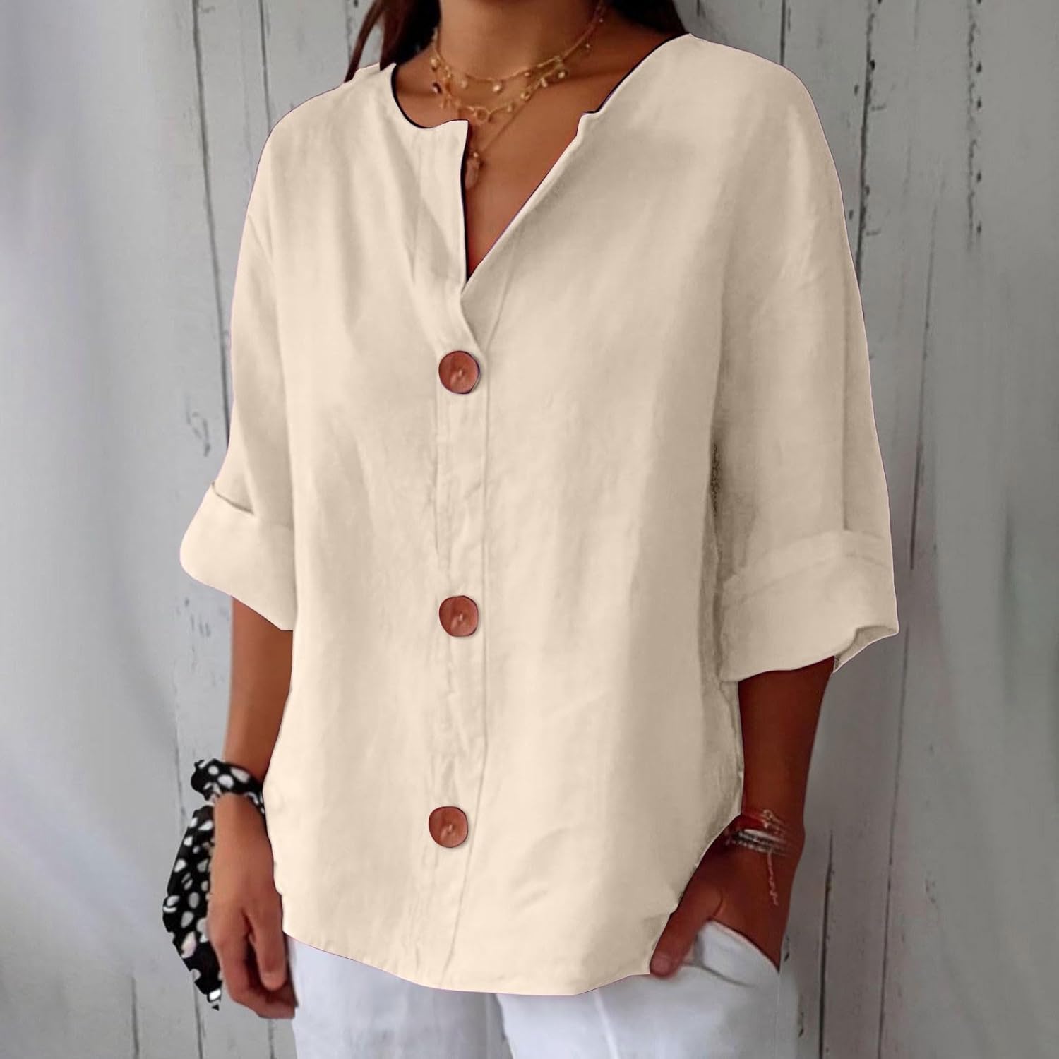 Clara™ | Linen Breeze Top