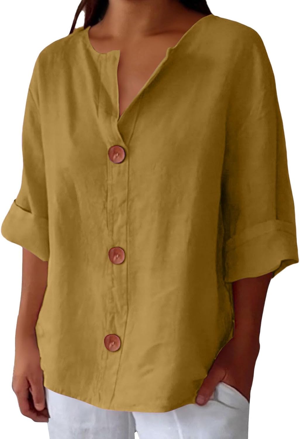 Clara™ | Linen Breeze Top