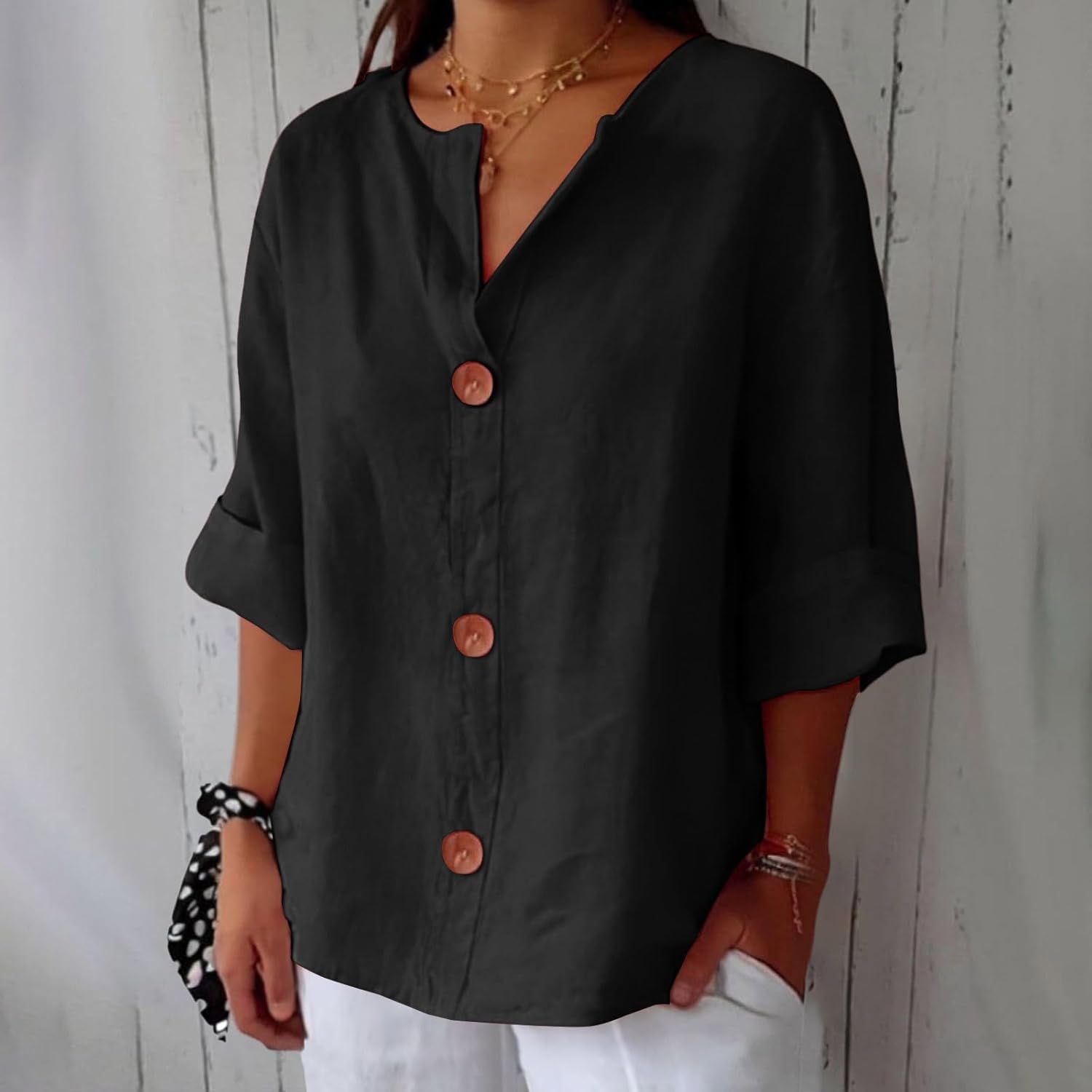 Clara™ | Linen Breeze Top