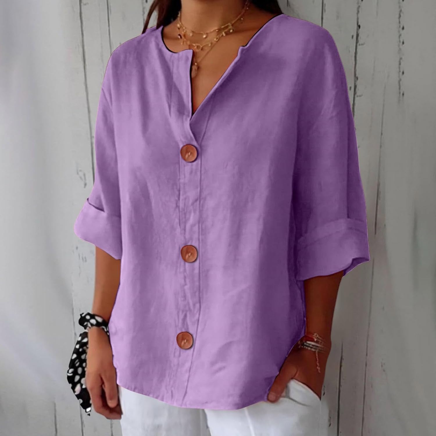 Clara™ | Linen Breeze Top