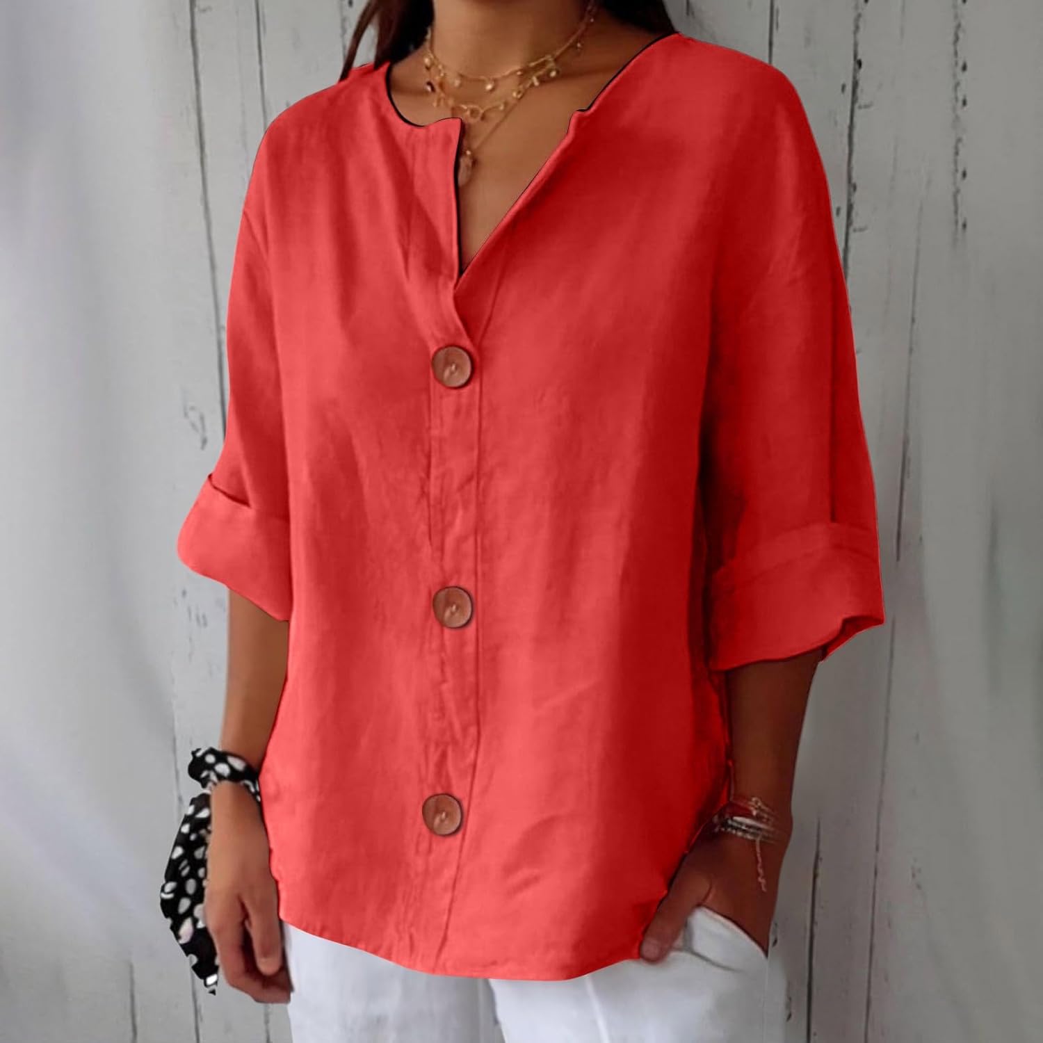 Clara™ | Linen Breeze Top