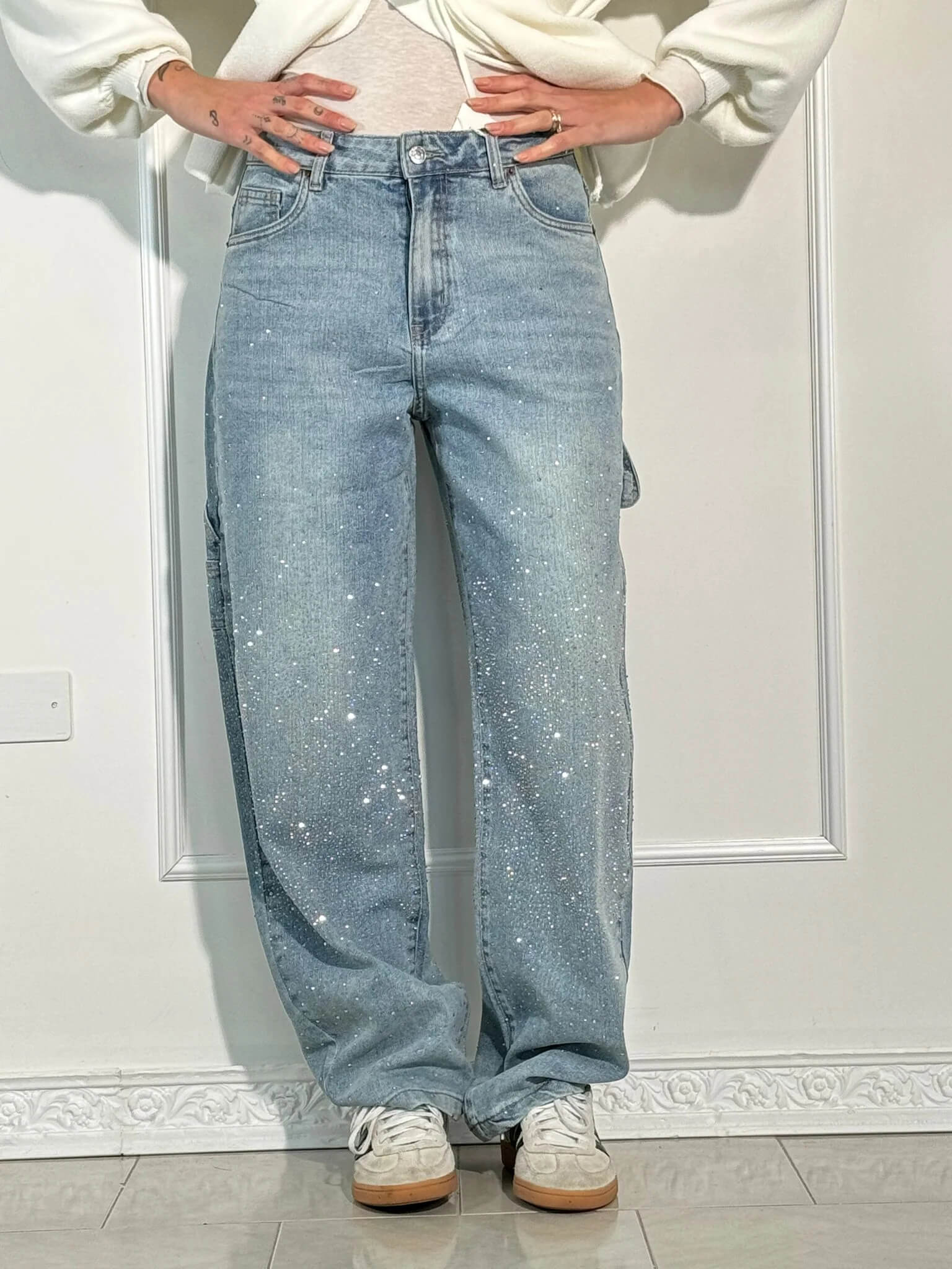 Willow™ High-Waist Wide-Leg Pants with Button Pockets