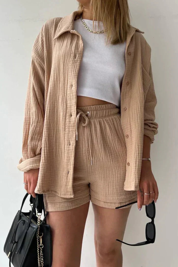 Soleil™ | Luxury Breathable Linen Co-ord set