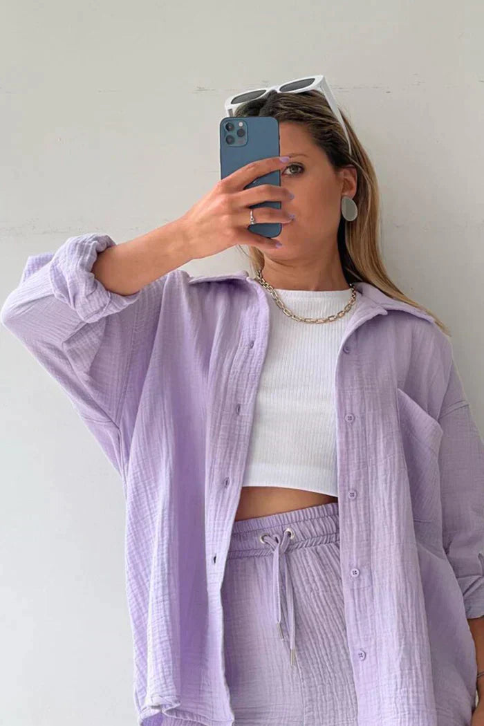 Soleil™ | Luxury Breathable Linen Co-ord set