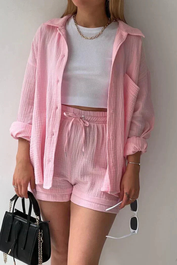 Soleil™ | Luxury Breathable Linen Co-ord set