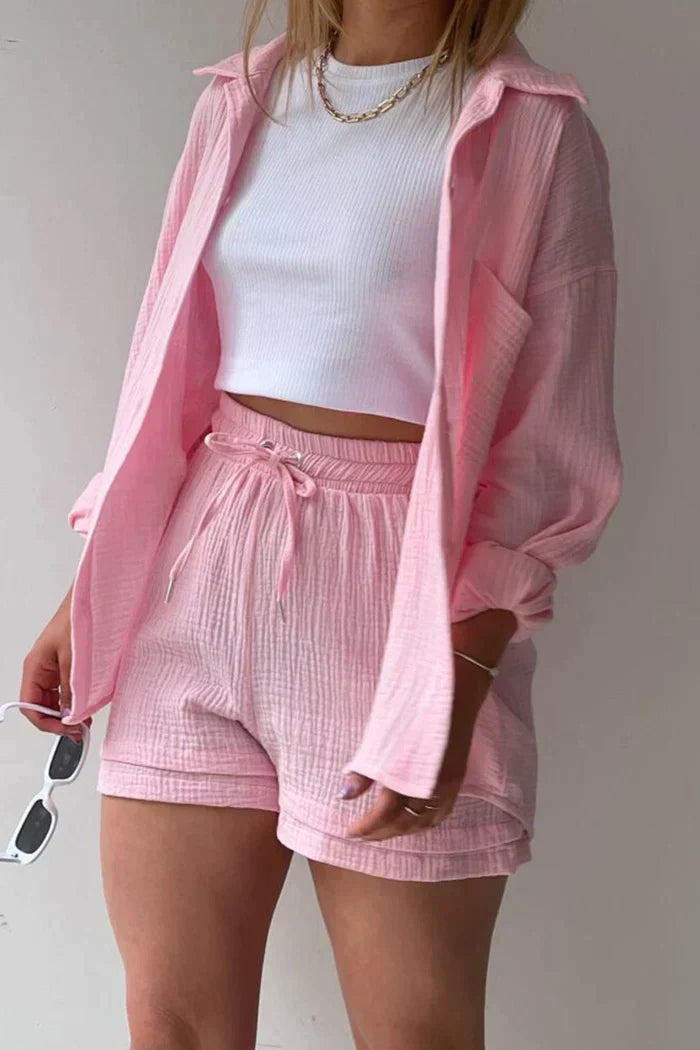 Soleil™ | Luxury Breathable Linen Co-ord set
