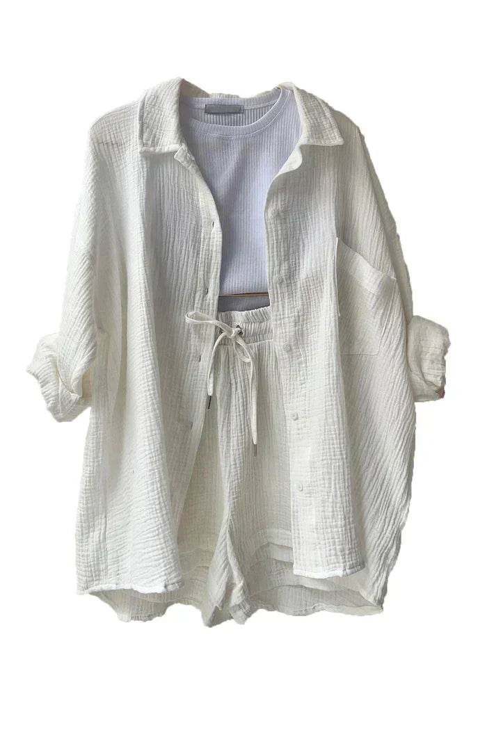 Soleil™ | Luxury Breathable Linen Co-ord set