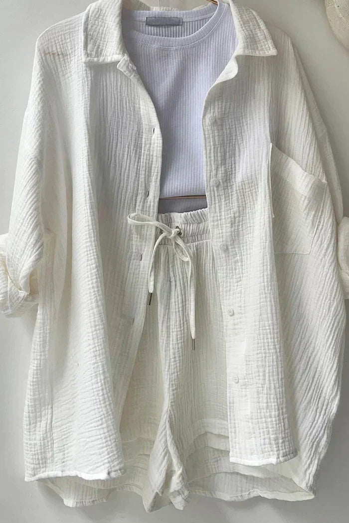 Soleil™ | Luxury Breathable Linen Co-ord set