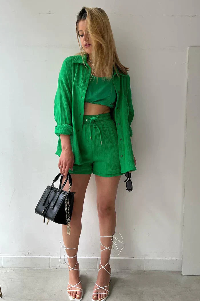 Soleil™ | Luxury Breathable Linen Co-ord set