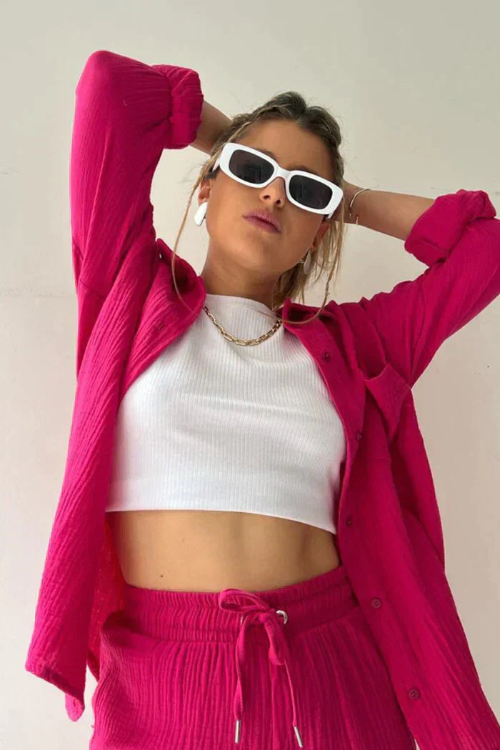 Soleil™ | Luxury Breathable Linen Co-ord set