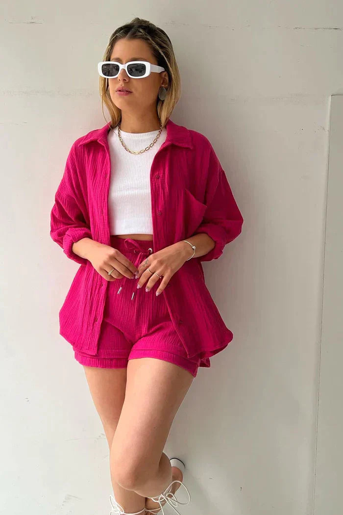Soleil™ | Luxury Breathable Linen Co-ord set