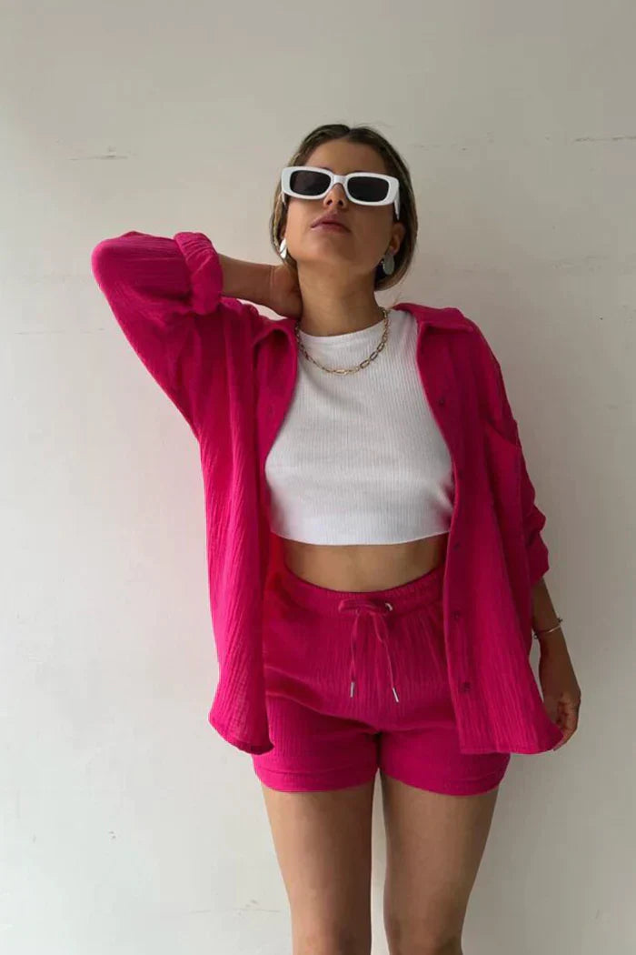 Soleil™ | Luxury Breathable Linen Co-ord set
