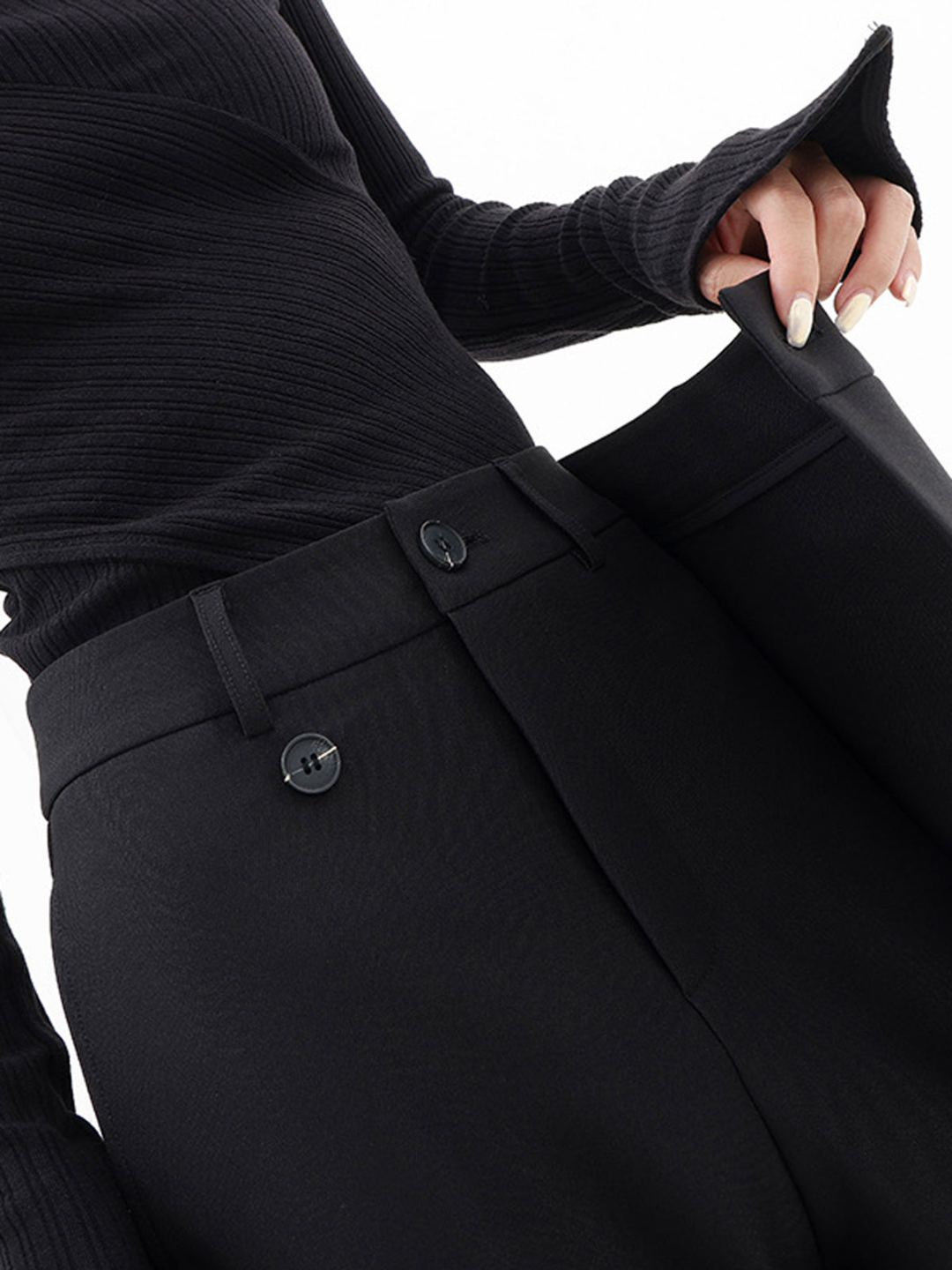 Miriam | Asymmetrical Baggy Pants