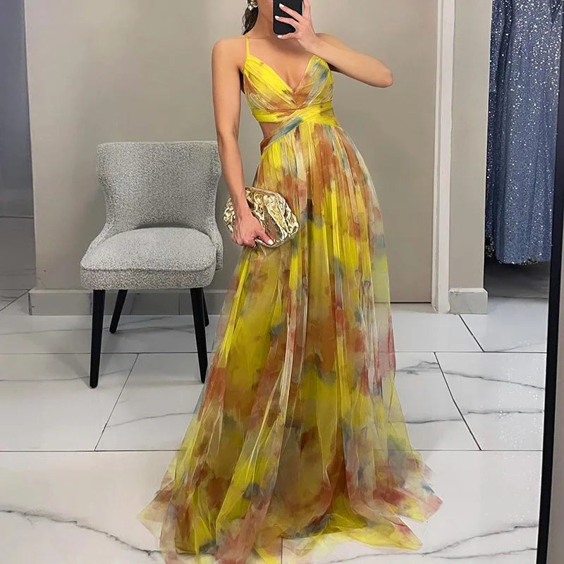 Aurora™ | Watercolour Evening Gown