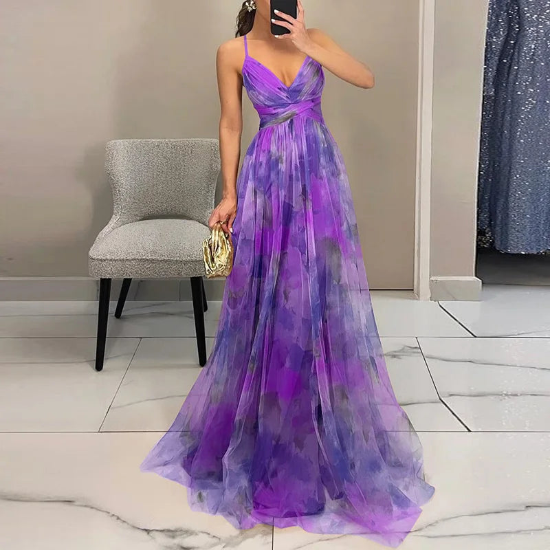 Aurora™ | Watercolour Evening Gown