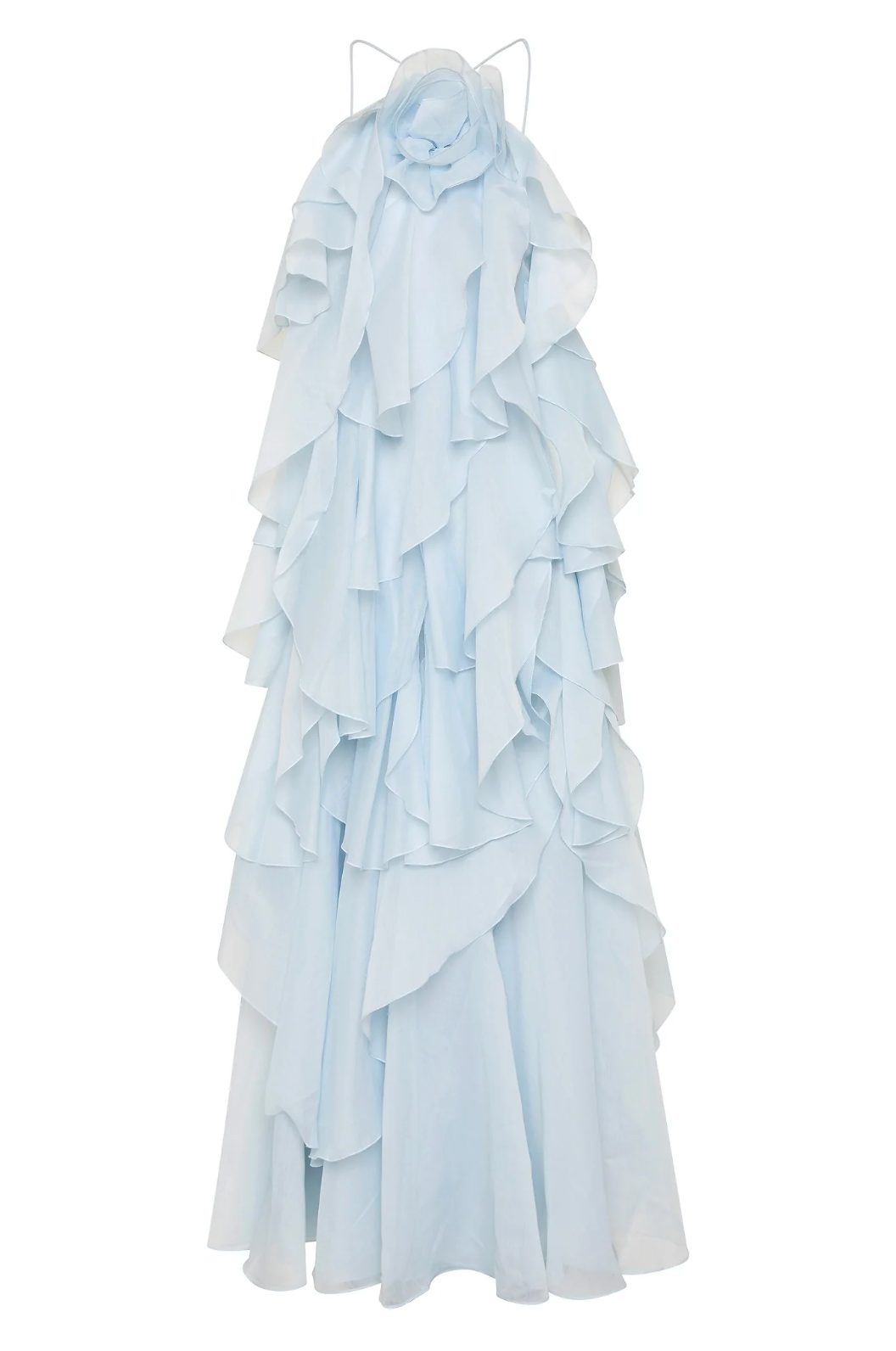 Celeste™ | Ruffled Chiffon Gown