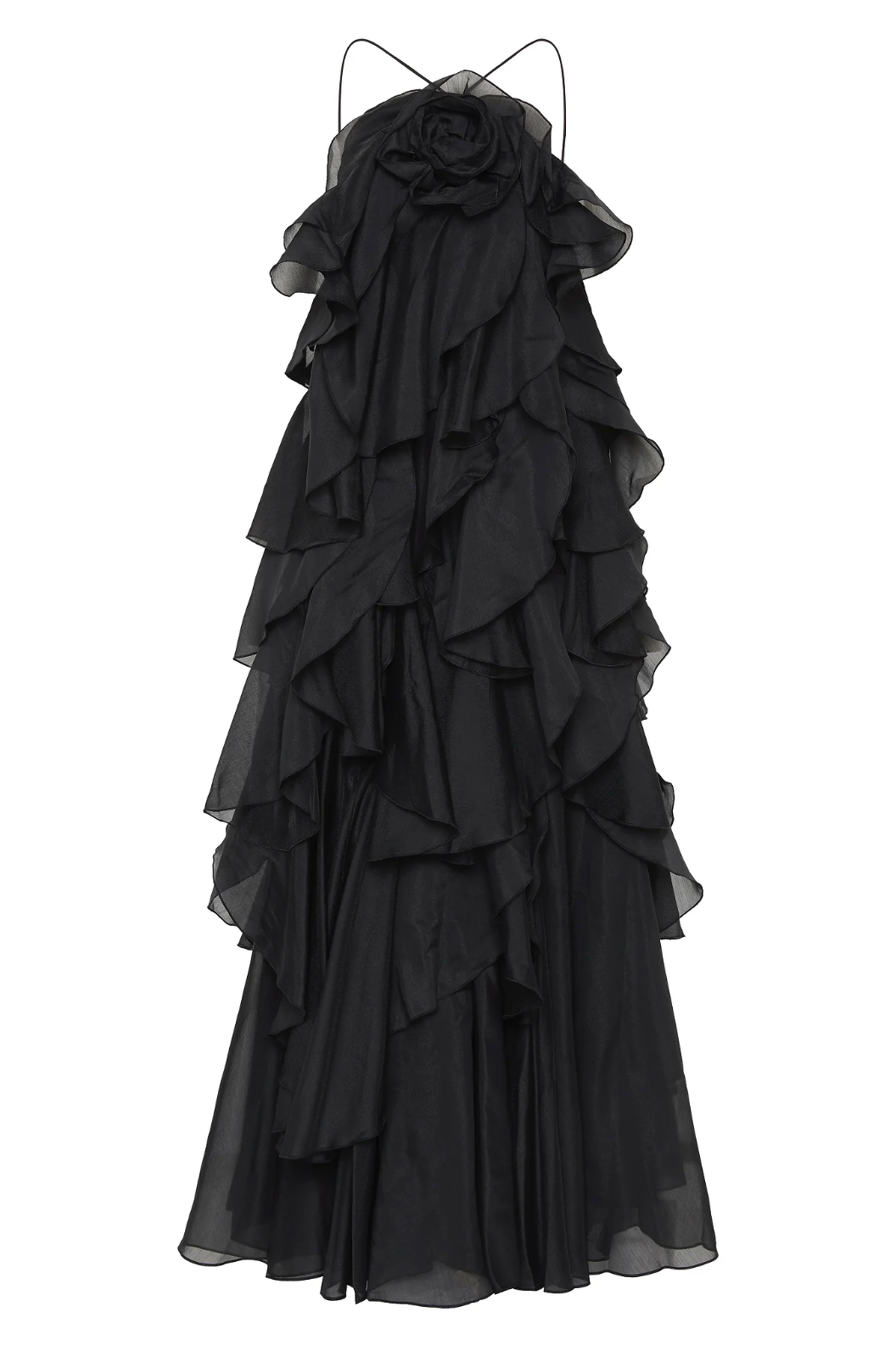 Celeste™ | Ruffled Chiffon Gown