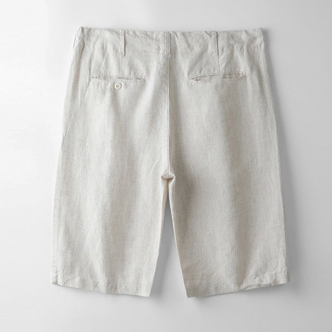 Sorrento linen tailored shorts
