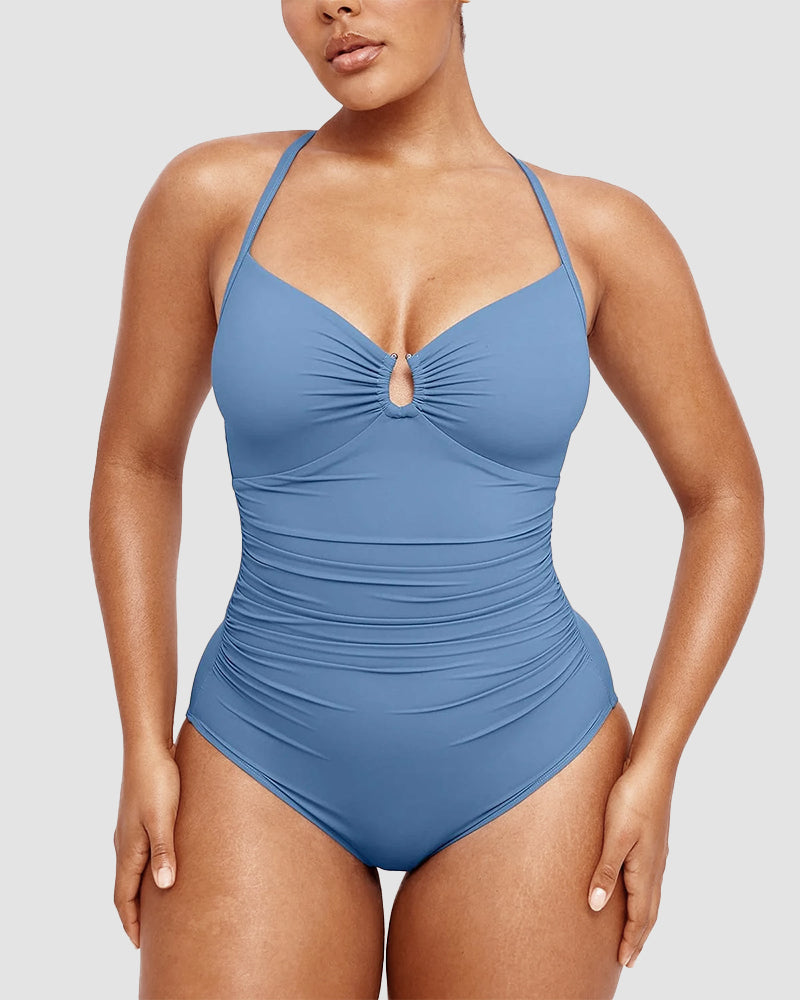 Serena™ | Elegant Shaping Swimsuit with Cut-Out Detail
