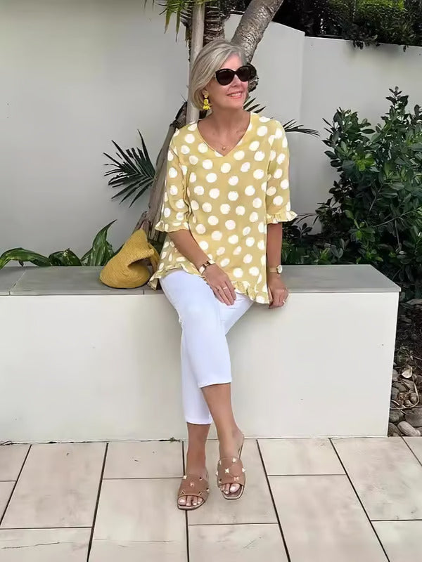 Charlotte- Elegant Vintage Top