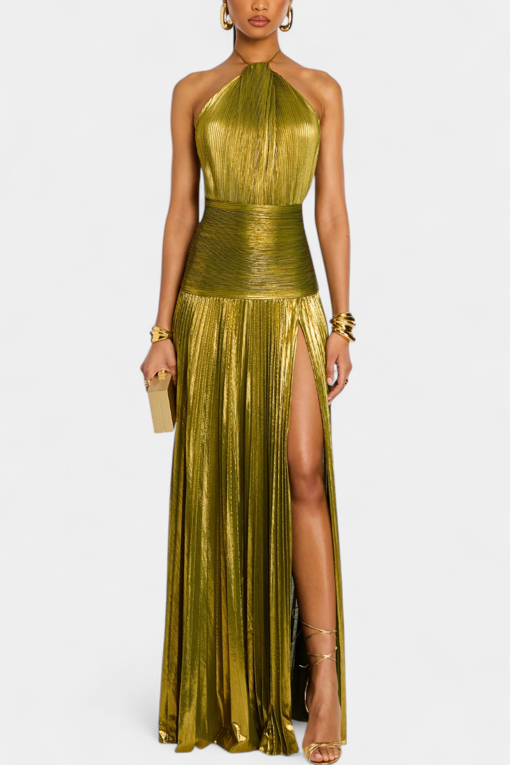 Lorette™ | Liquid Gold Gown