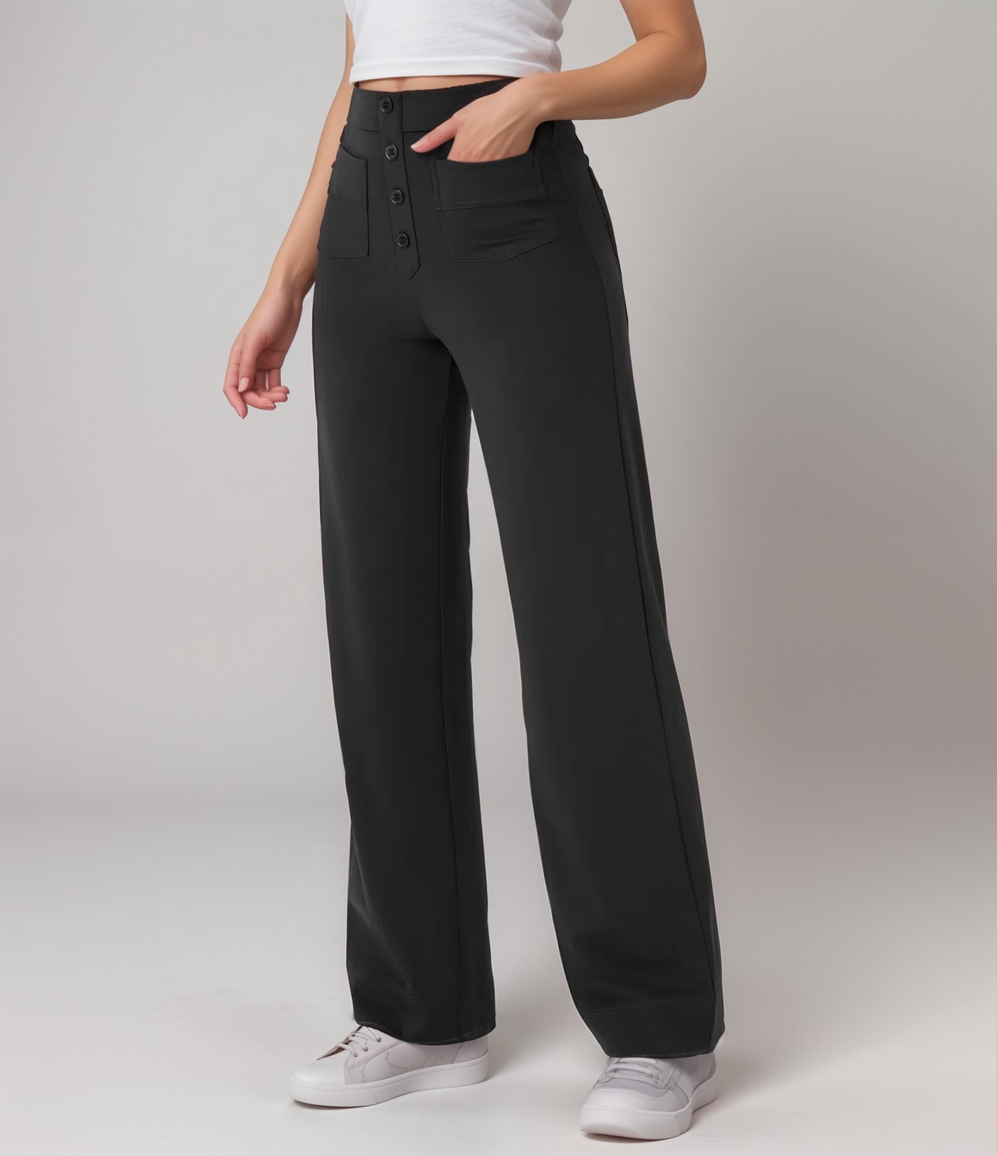 Malmoe | High-Waisted Stretch Pants | Buy 1 Get 1 Free