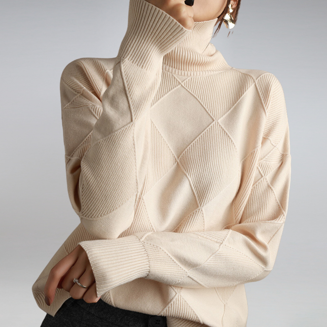 Amalia™ - Cashmere Turtleneck Sweater