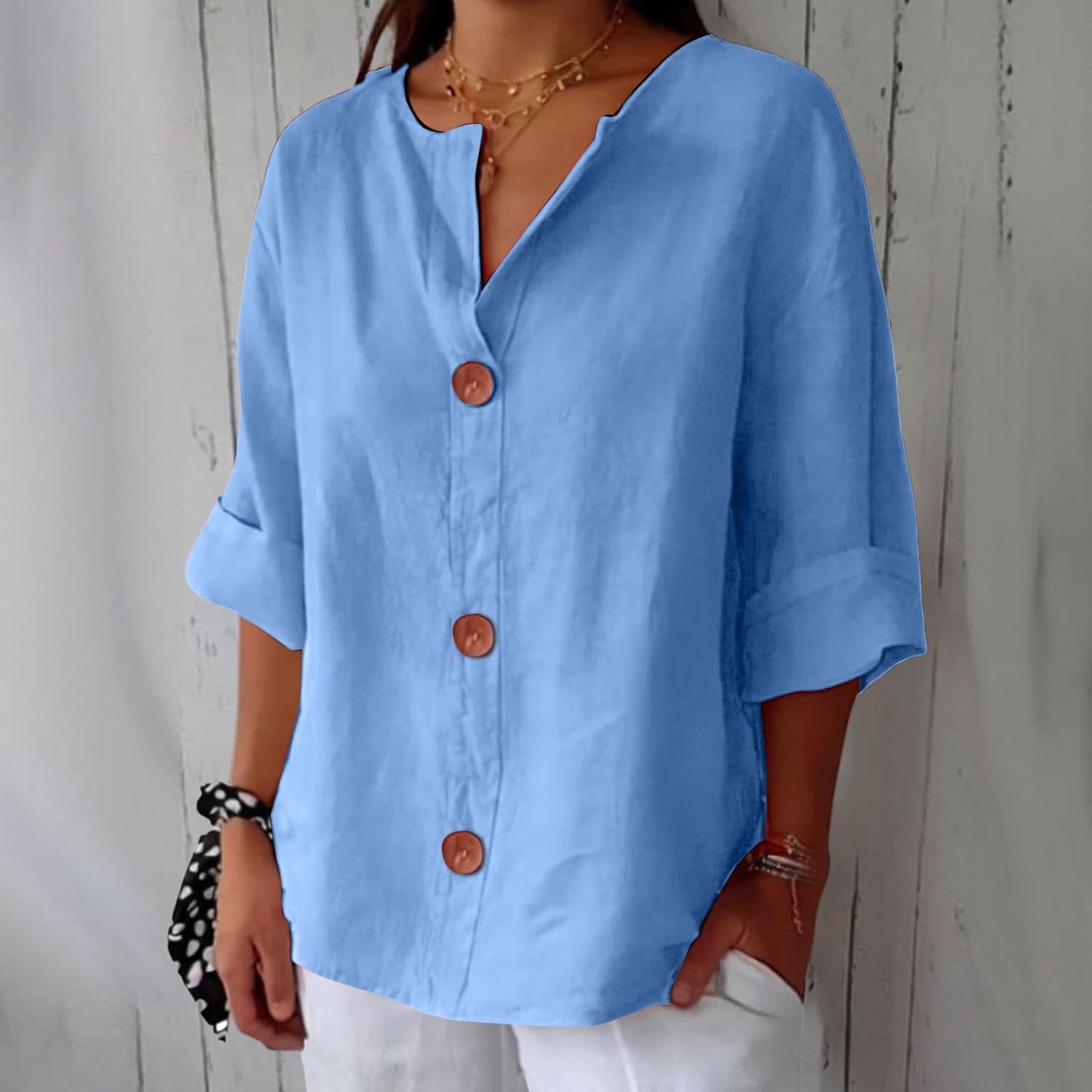 Clara™ | Linen Breeze Top
