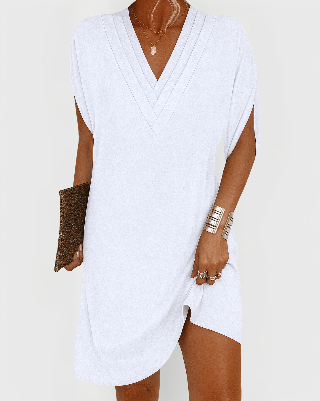 Evelyn™ | V-Neck dress