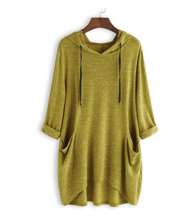 Nika – Oversized Hooded Tunic