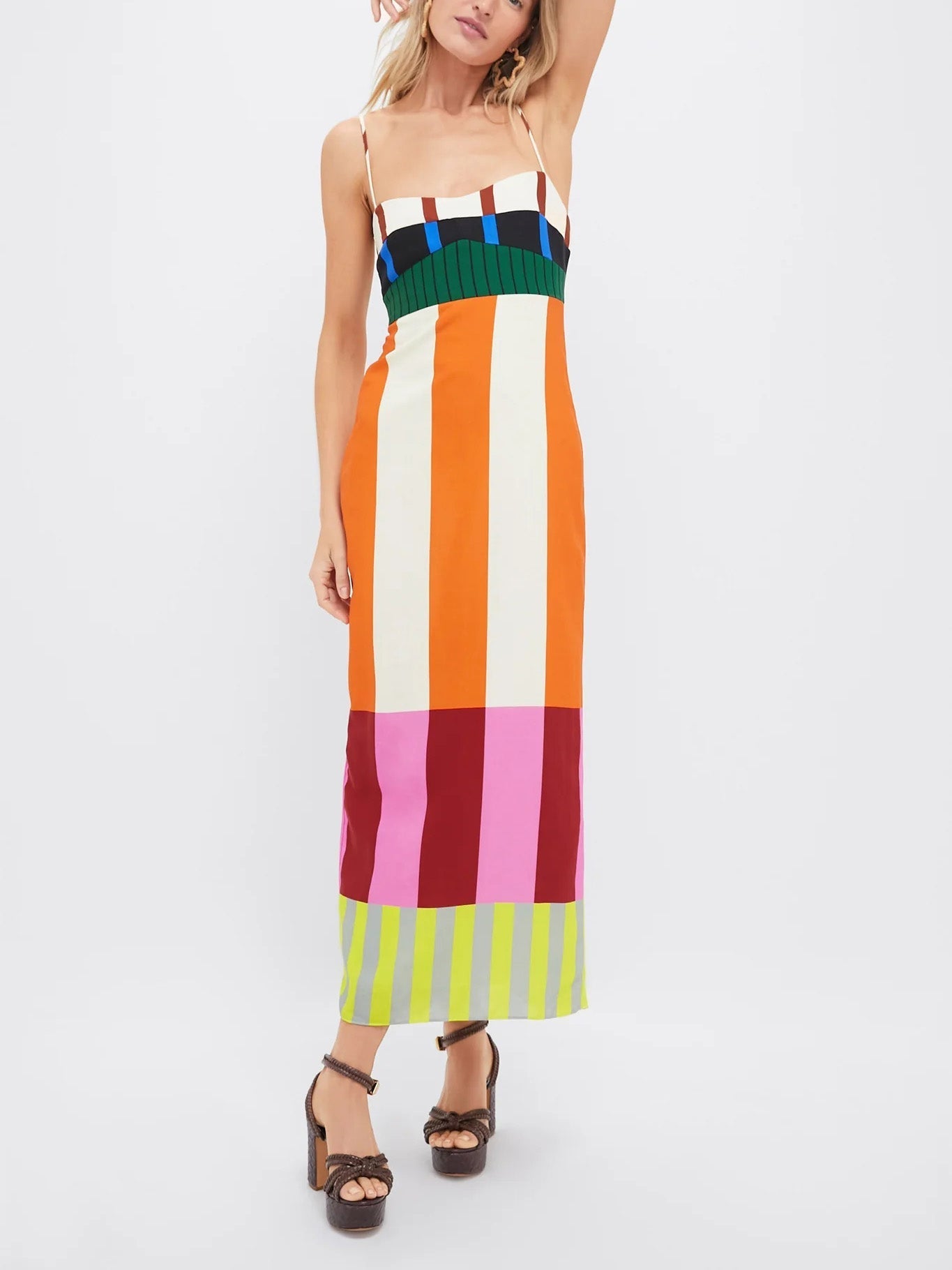 Paloma™ | Striped Maxi Dress in Summer Hues