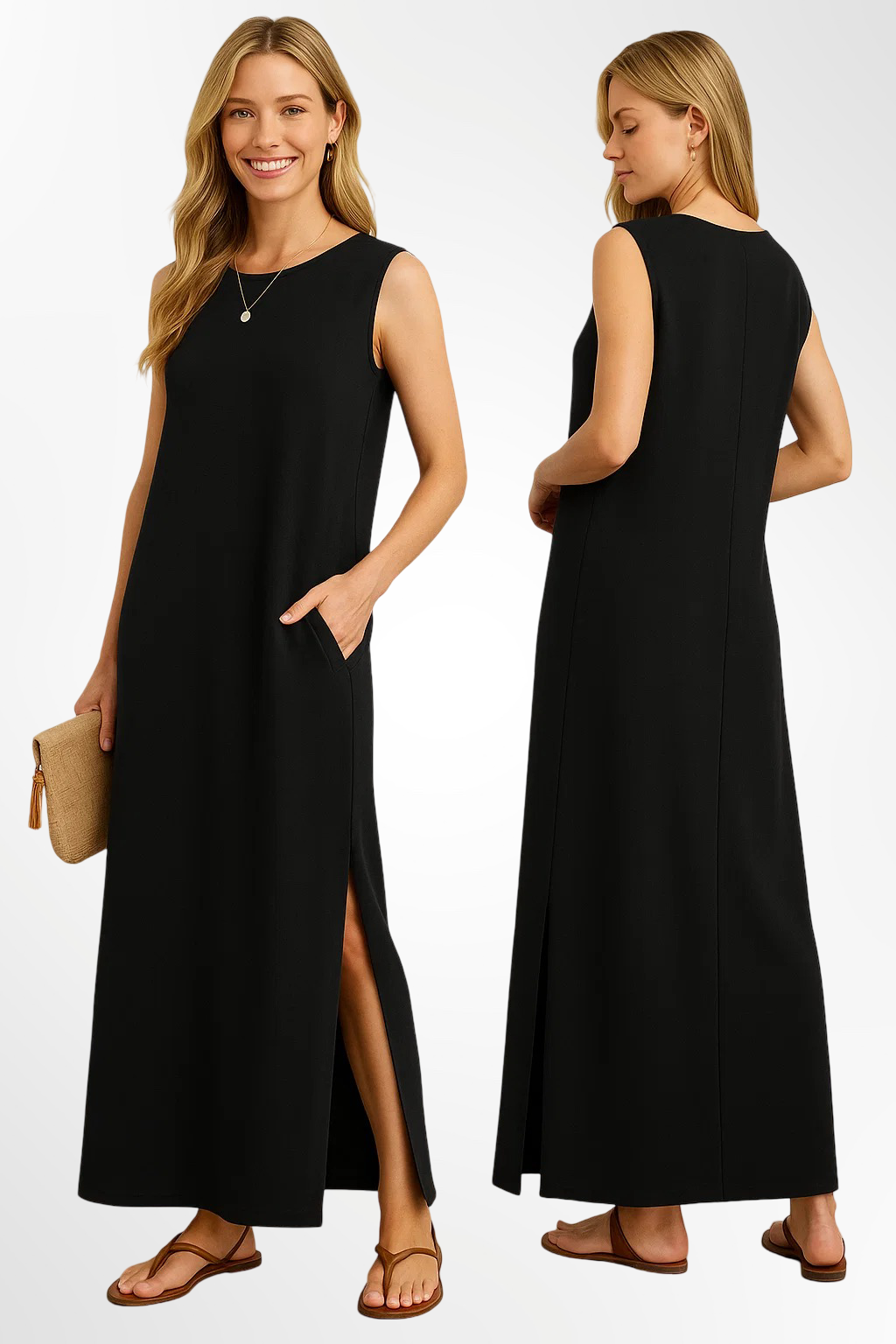 Emma | Long Flowing Dress