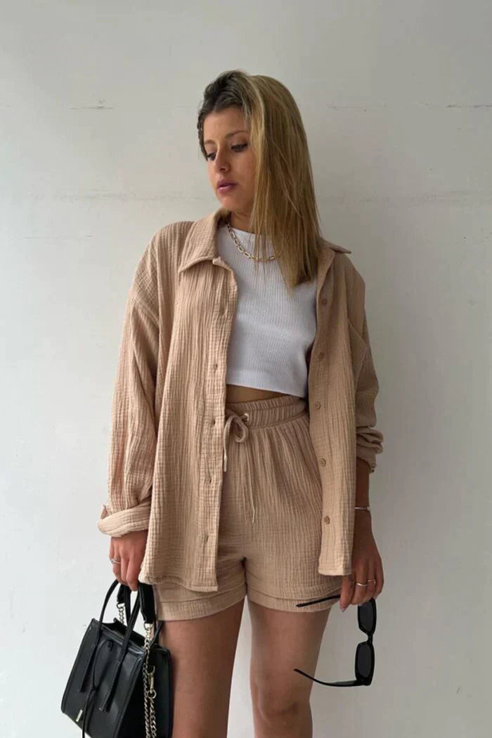 Soleil™ | Luxury Breathable Linen Co-ord set