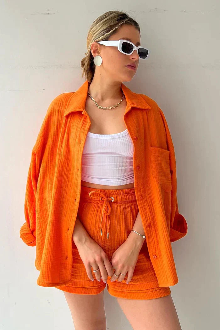 Soleil™ | Luxury Breathable Linen Co-ord set
