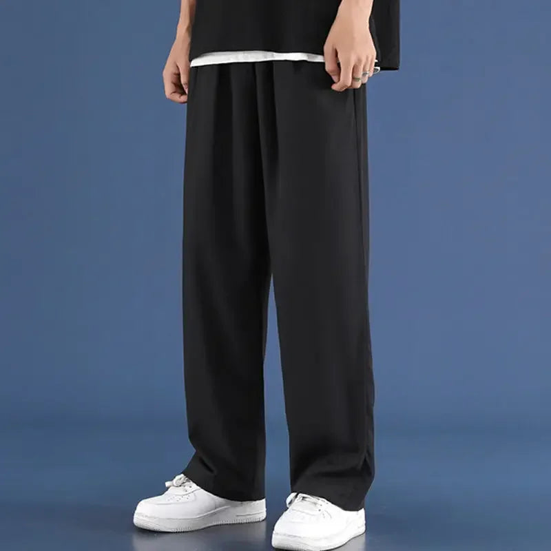 Premium wide old money style trousers