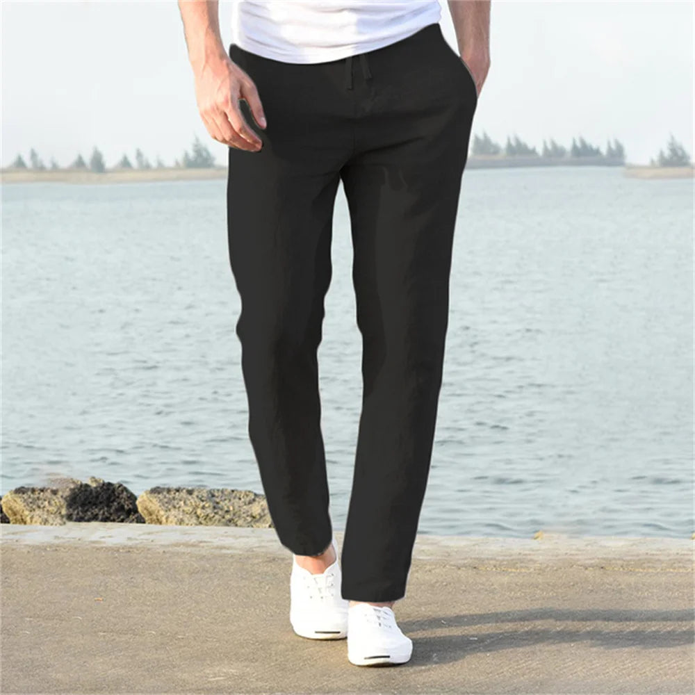 Essential linen trousers