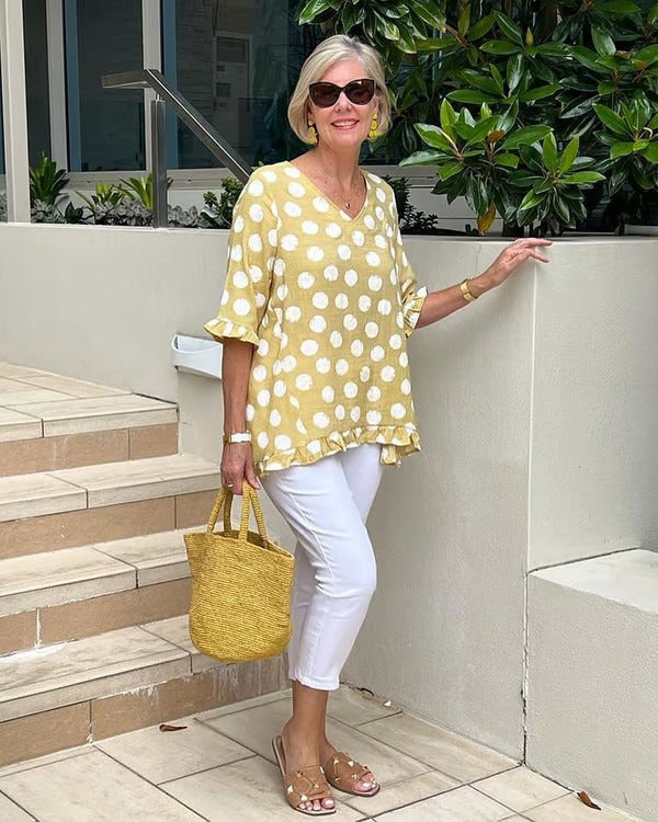 Charlotte- Elegant Vintage Top