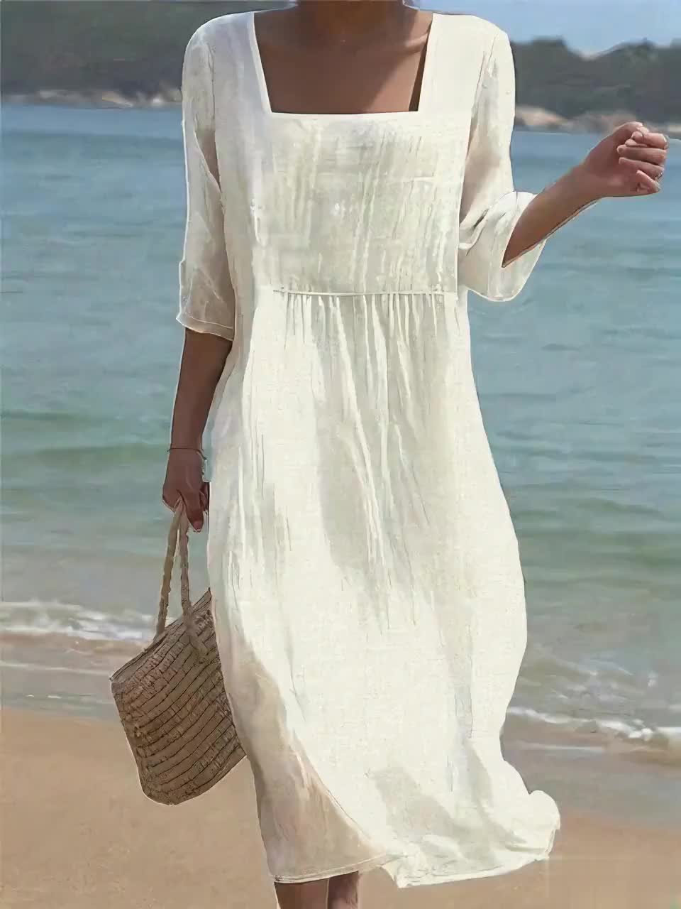 Lunelle – Casual Linen Dress