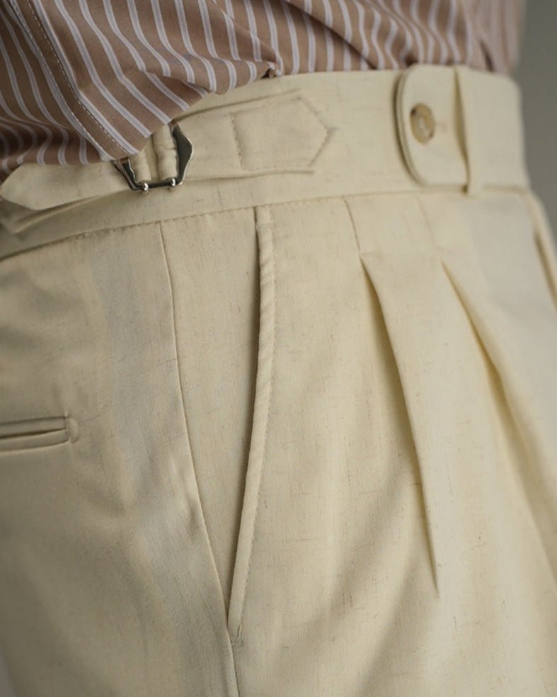 Carmési linen pants