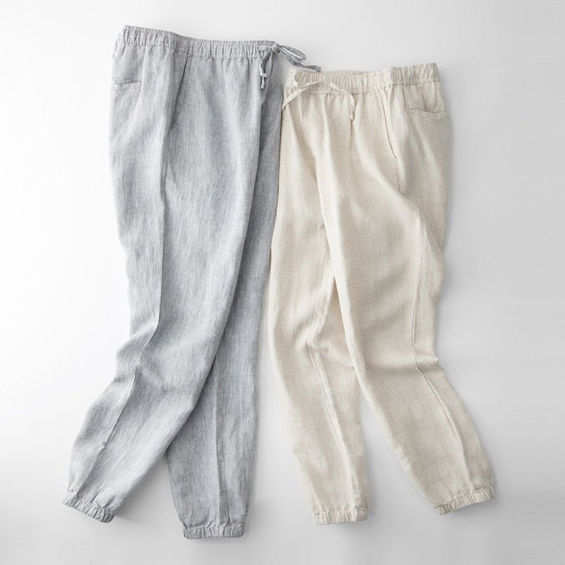 Lucente - Relaxed Linen Trousers
