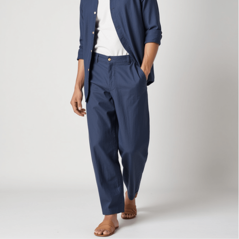 Riviera - Linen Tailored Fit Chinos