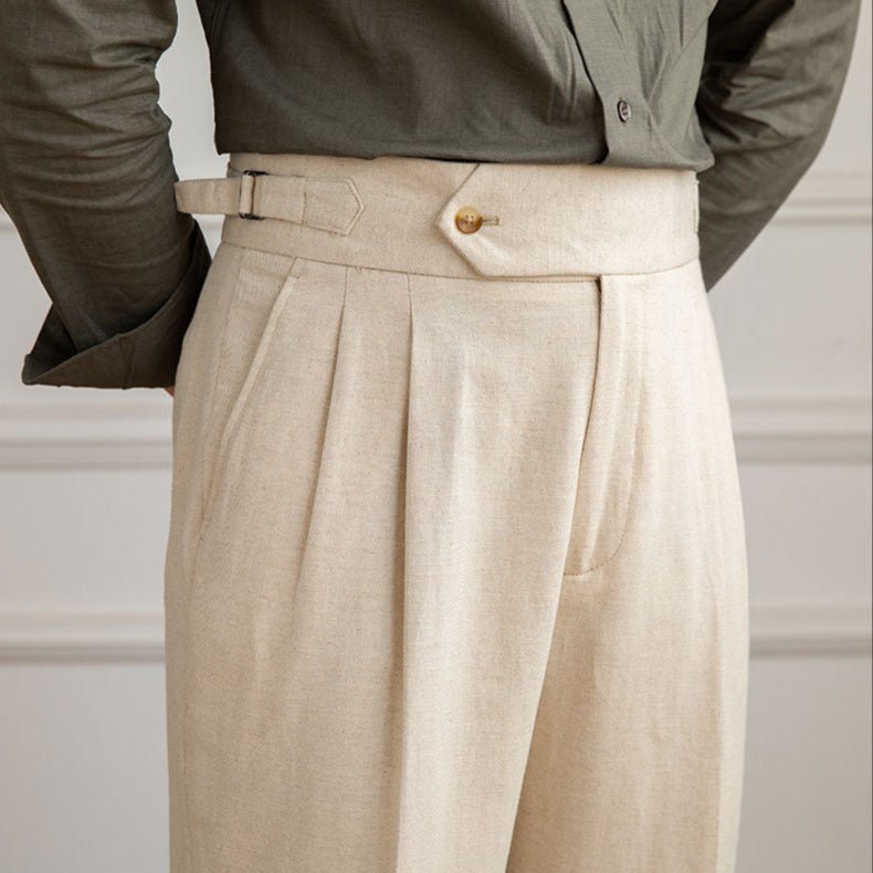 Santo linen trousers